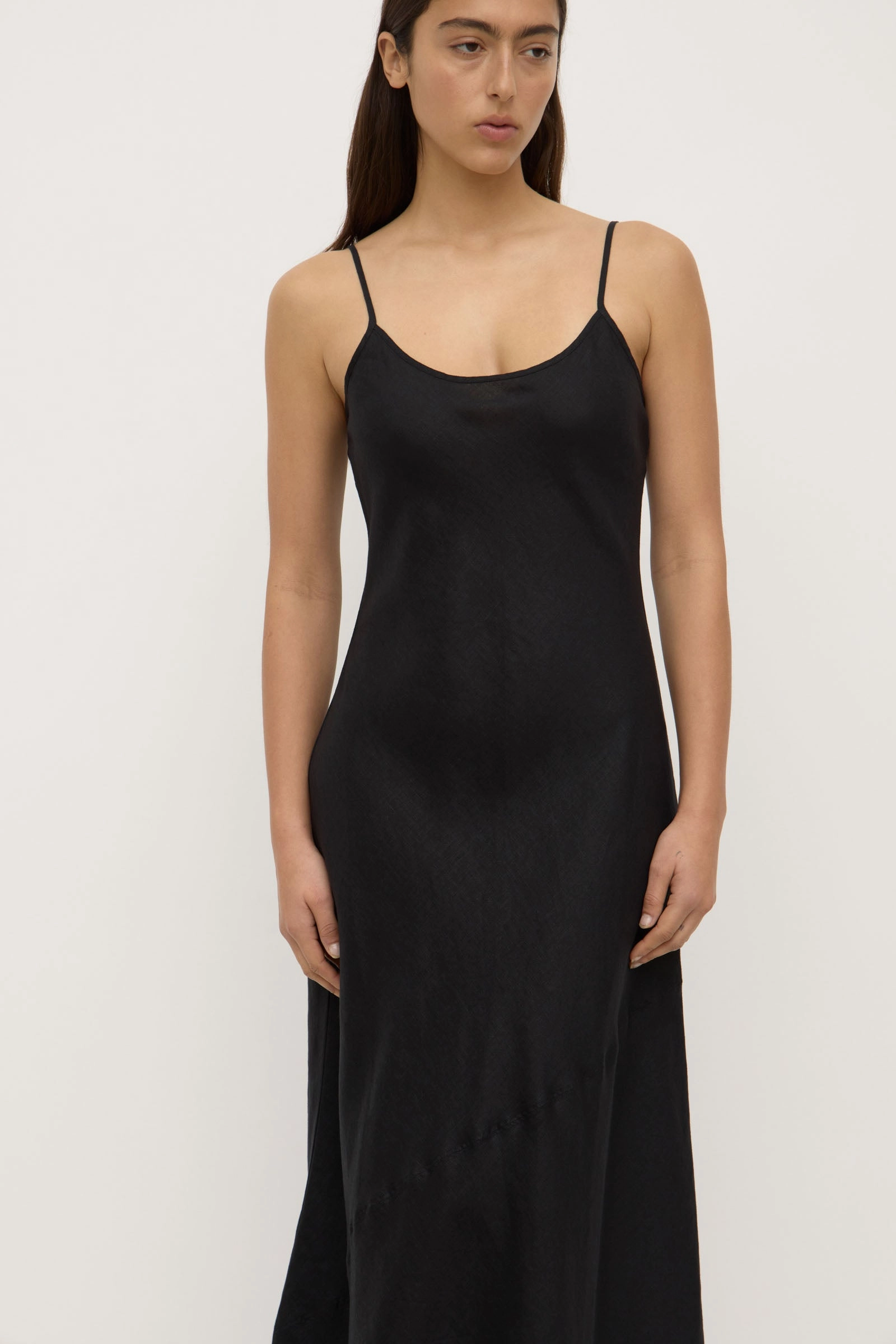 Colette Linen Slip Dress Casual day-to-night piece Vacation Vibes