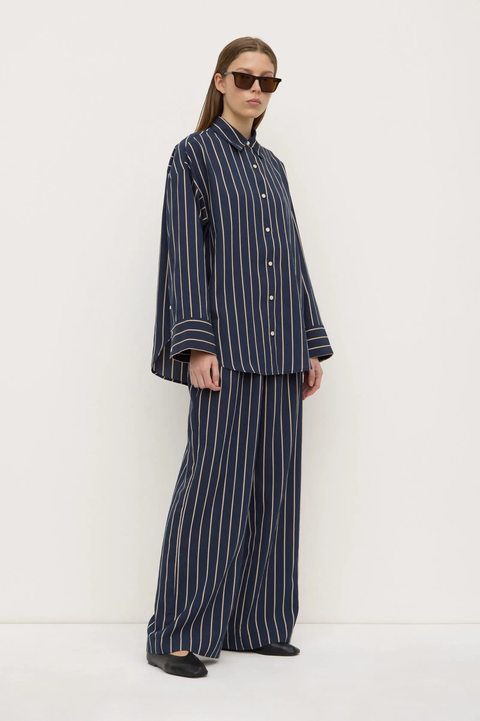 Colleen Stripe Shirt Unisex style Non Irritating Tags