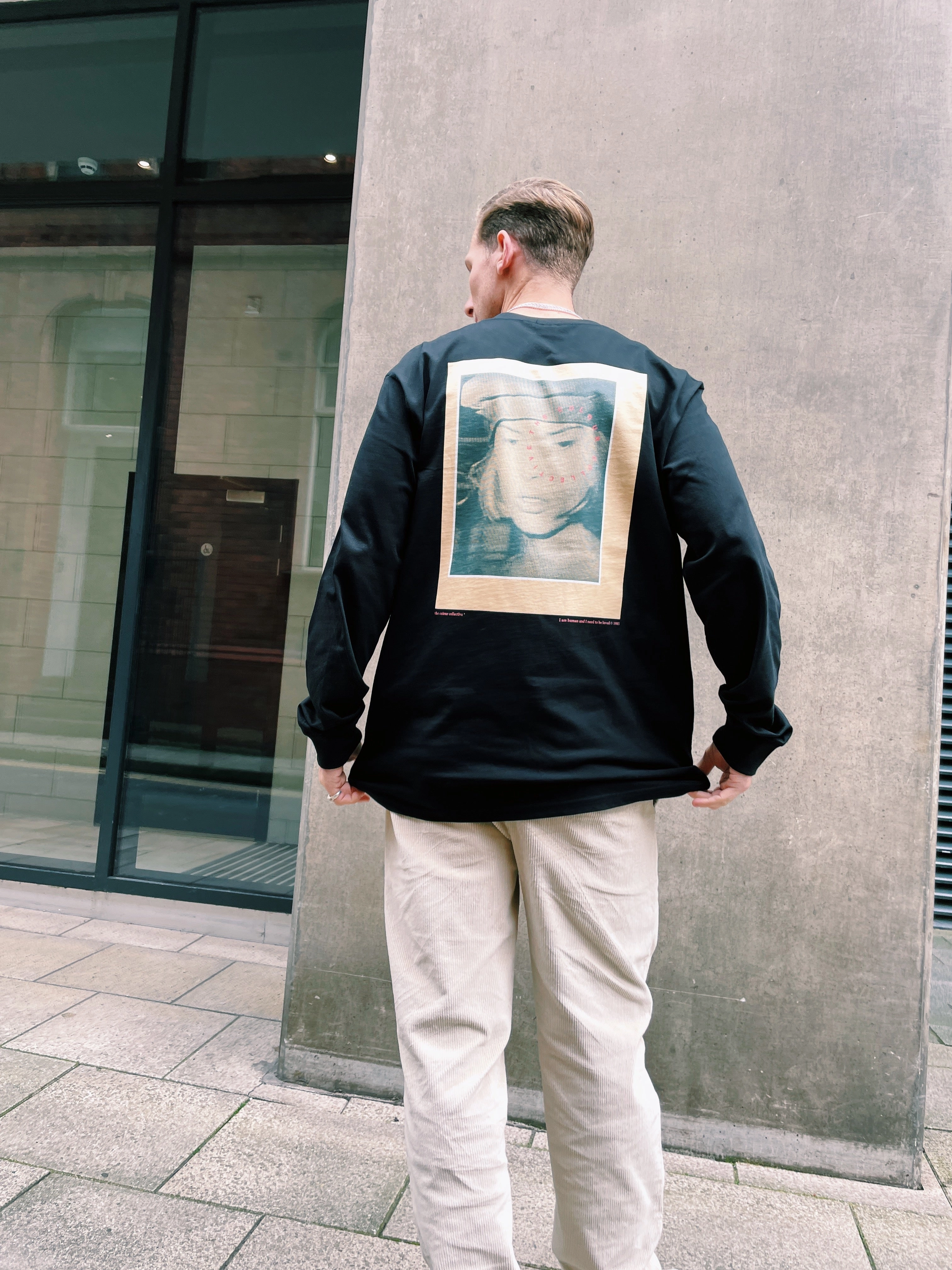 Chill Vibe Colour Collective 'How Soon?' Longsleeve Tee - Black