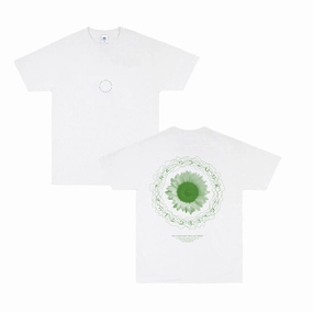 Colour Collective 'Original Wallflower' Tee - White Oeko Tex Certified Layered Wear