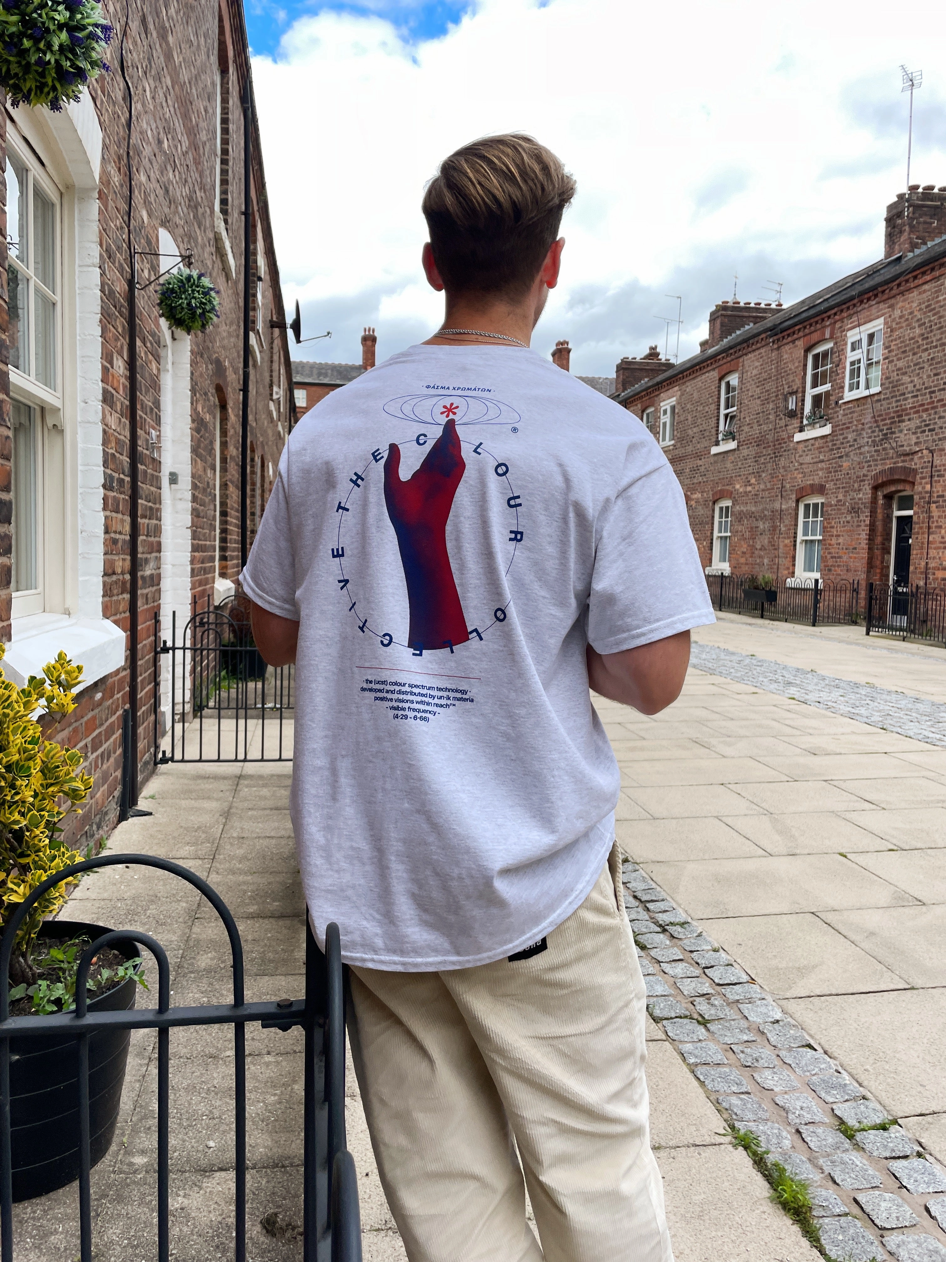 Colour Collective 'Reach' Tee - Ash Soft and Lightweight