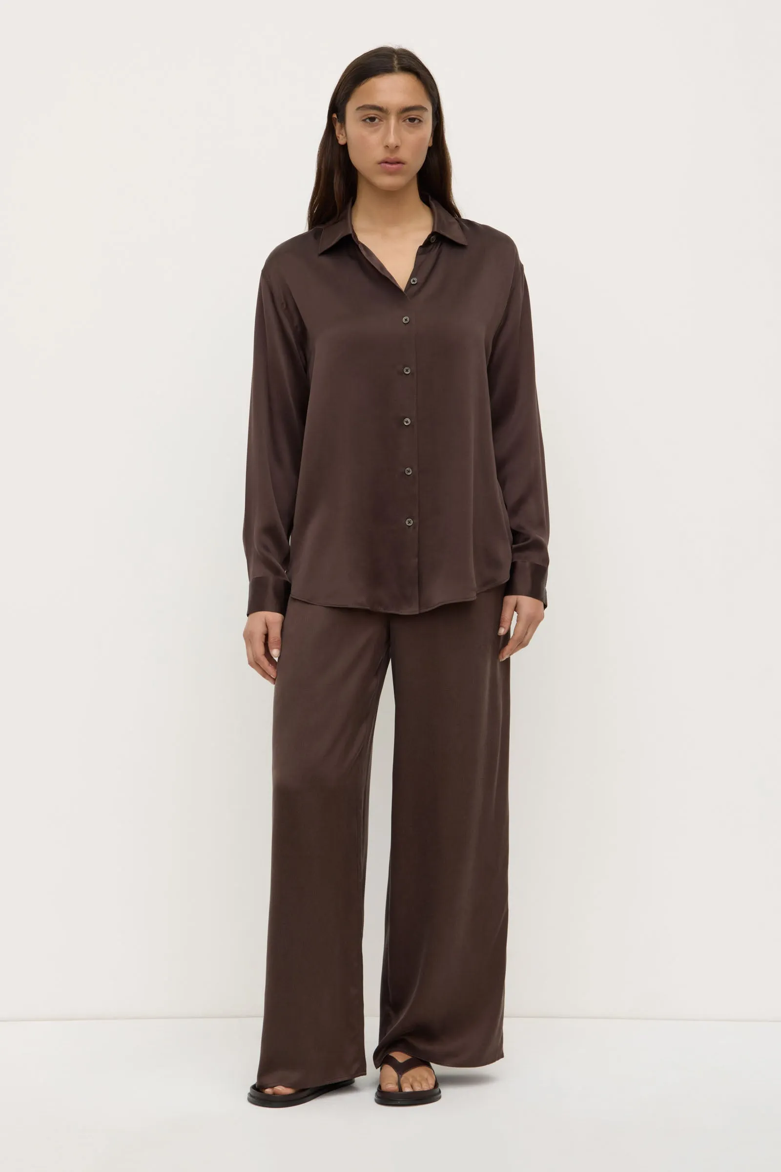 Durable Thread Construction Pippa Silk Shirt