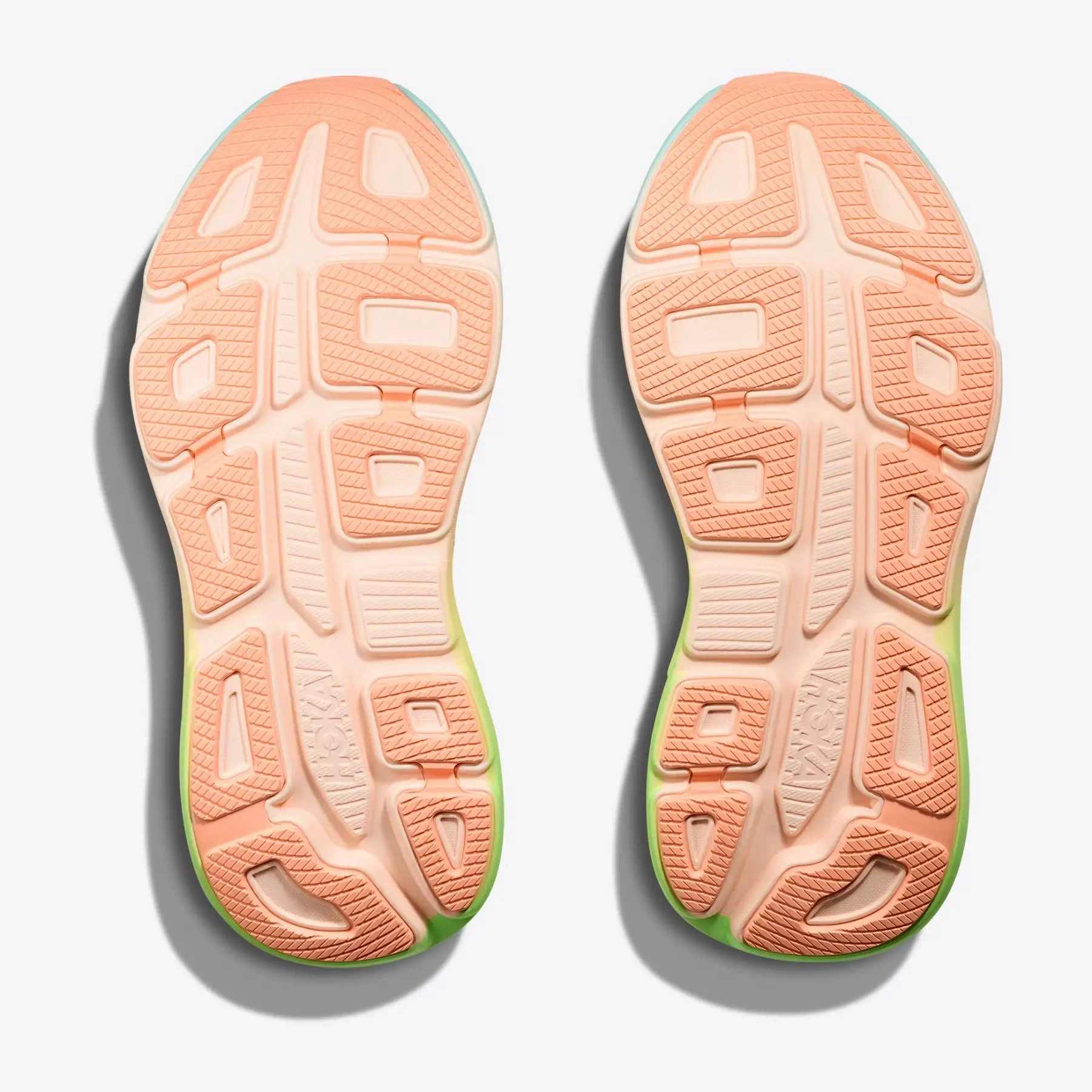 Men's Bondi 9 Running Shoes Frost / Pale Tangerine Ankle Hock Support book - themed running gear