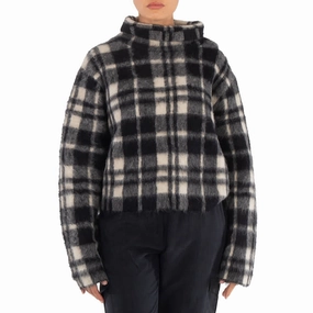 Polo Ralph Lauren Plaid Alpaca-Blend Sweater Cozy Design