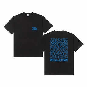 DropShoulderDesign Light Casual KBAR X UN:IK 'Shapes' Tee - Black