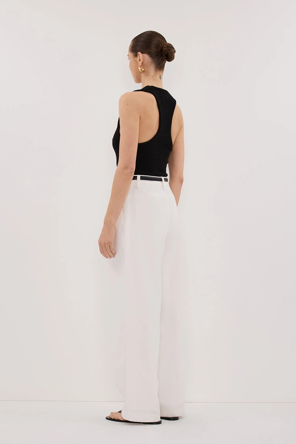 Flex Wear Design Layer-Friendly EDEN WHITE?TAILORED PANT