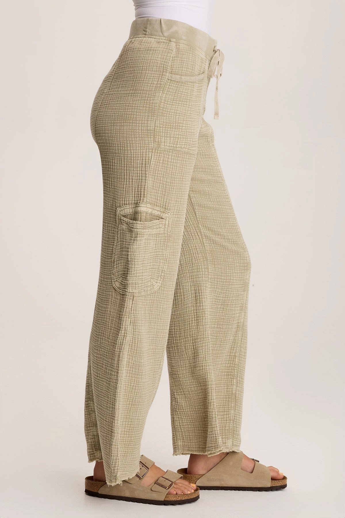 Rizal Gauze Pocket Flare Pant Winter Ready