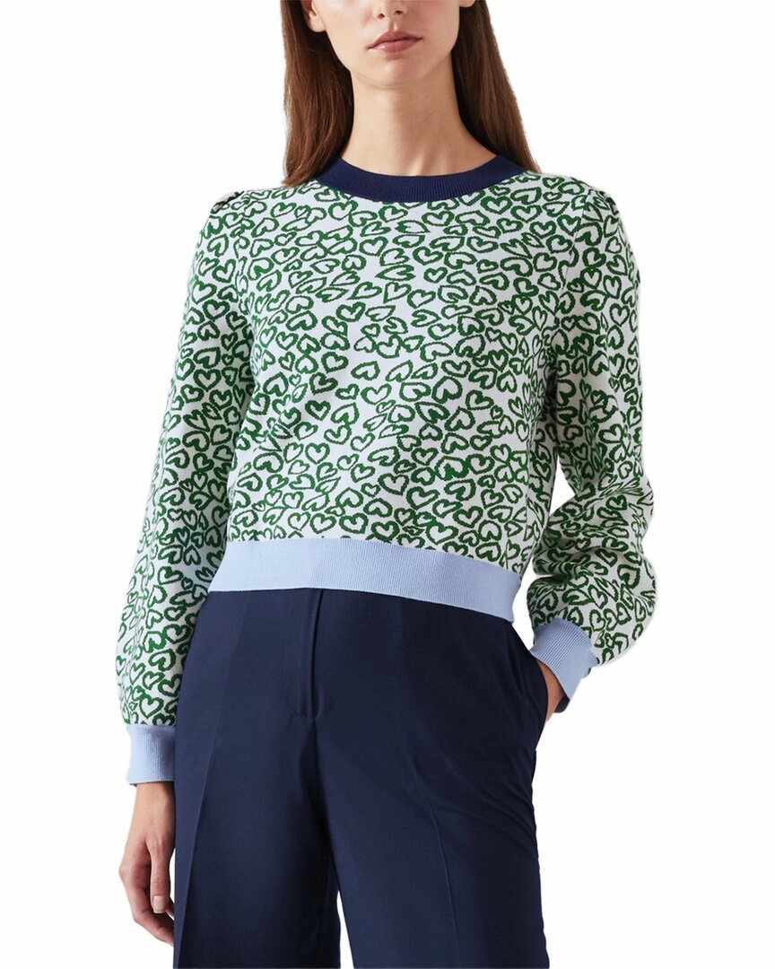 Non Static Fiber Tech LK Bennett Ruth Top