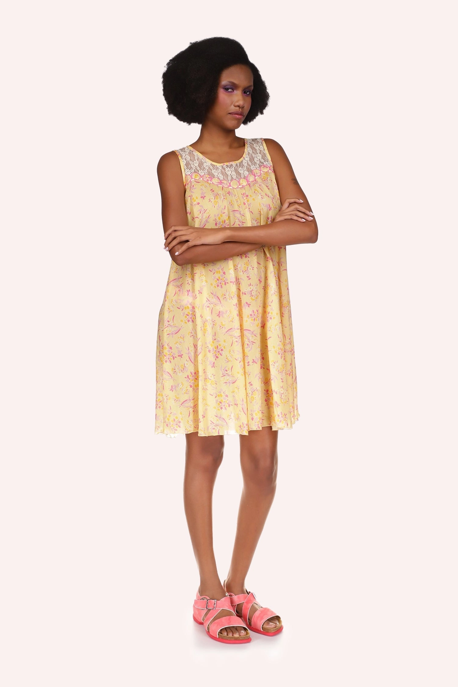Fresh Glow Arcadia Blossom Sleeveless Dress