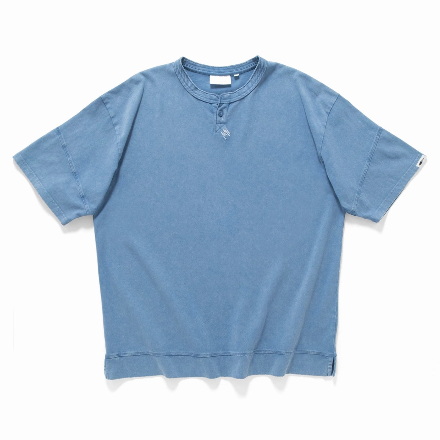 Cool Style (TP1578) Washed Henley Neck Tee