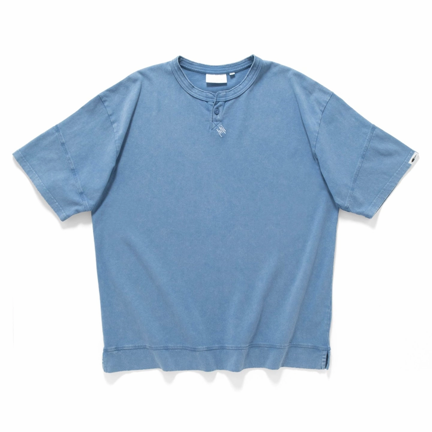 Anti Static Treatment (TP1578) Washed Henley Neck Tee