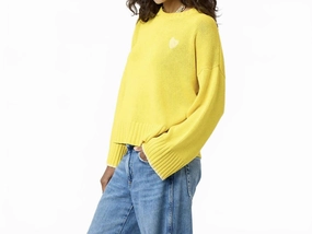 Summer Sweater In Sunshine Yellow premium fabric