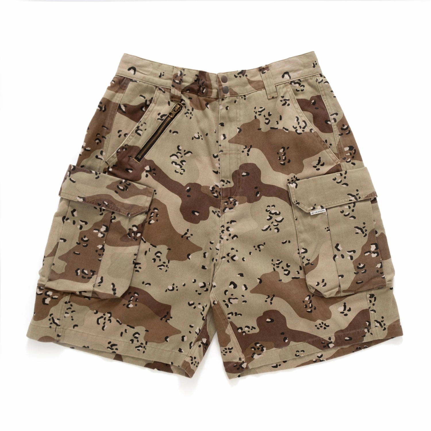 Pre Shrunk Cotton Blend (YP371) Camouflage Cargo Shorts