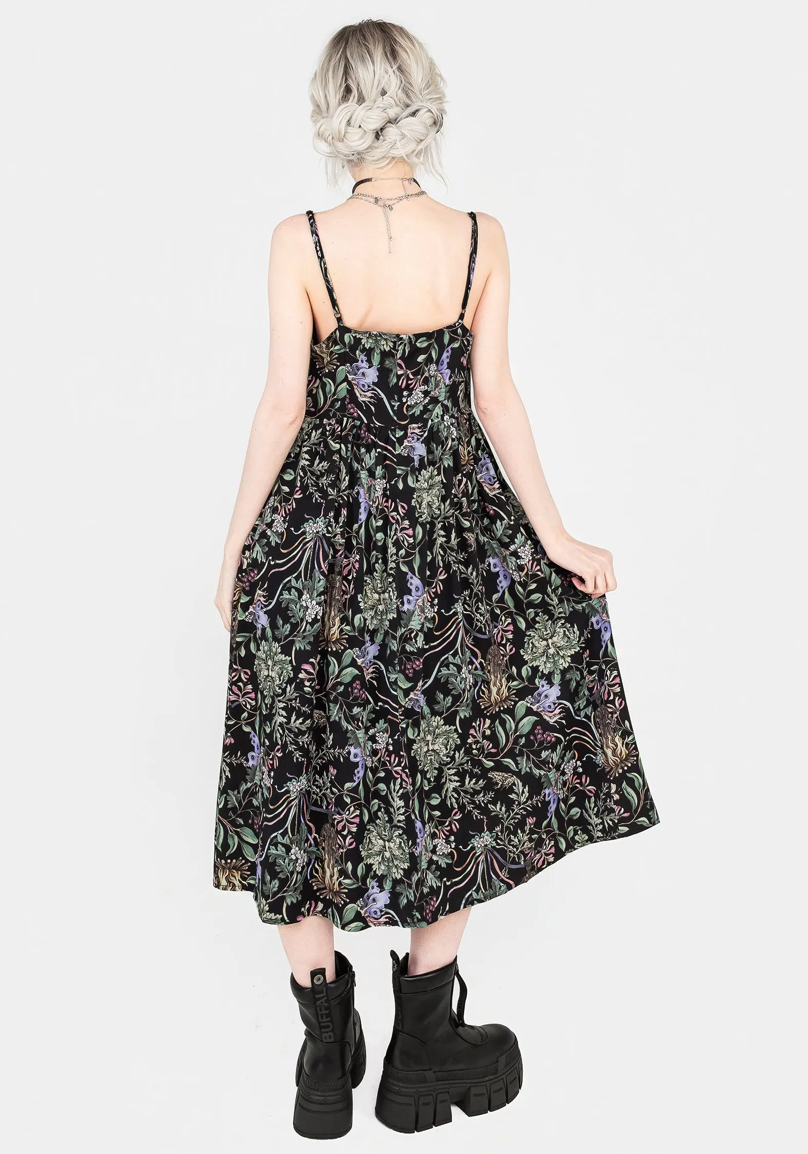 Beltane Cami Midi Dress Sporty Comfort Lightweight Fabric
