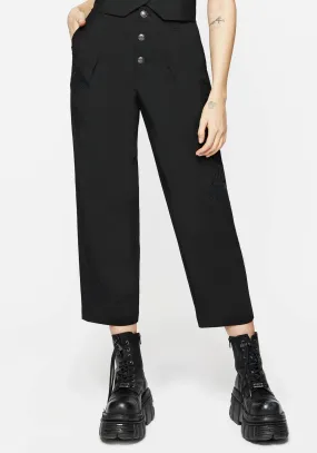 Moonbow Embroidered Tailored Trouser Movement Ease