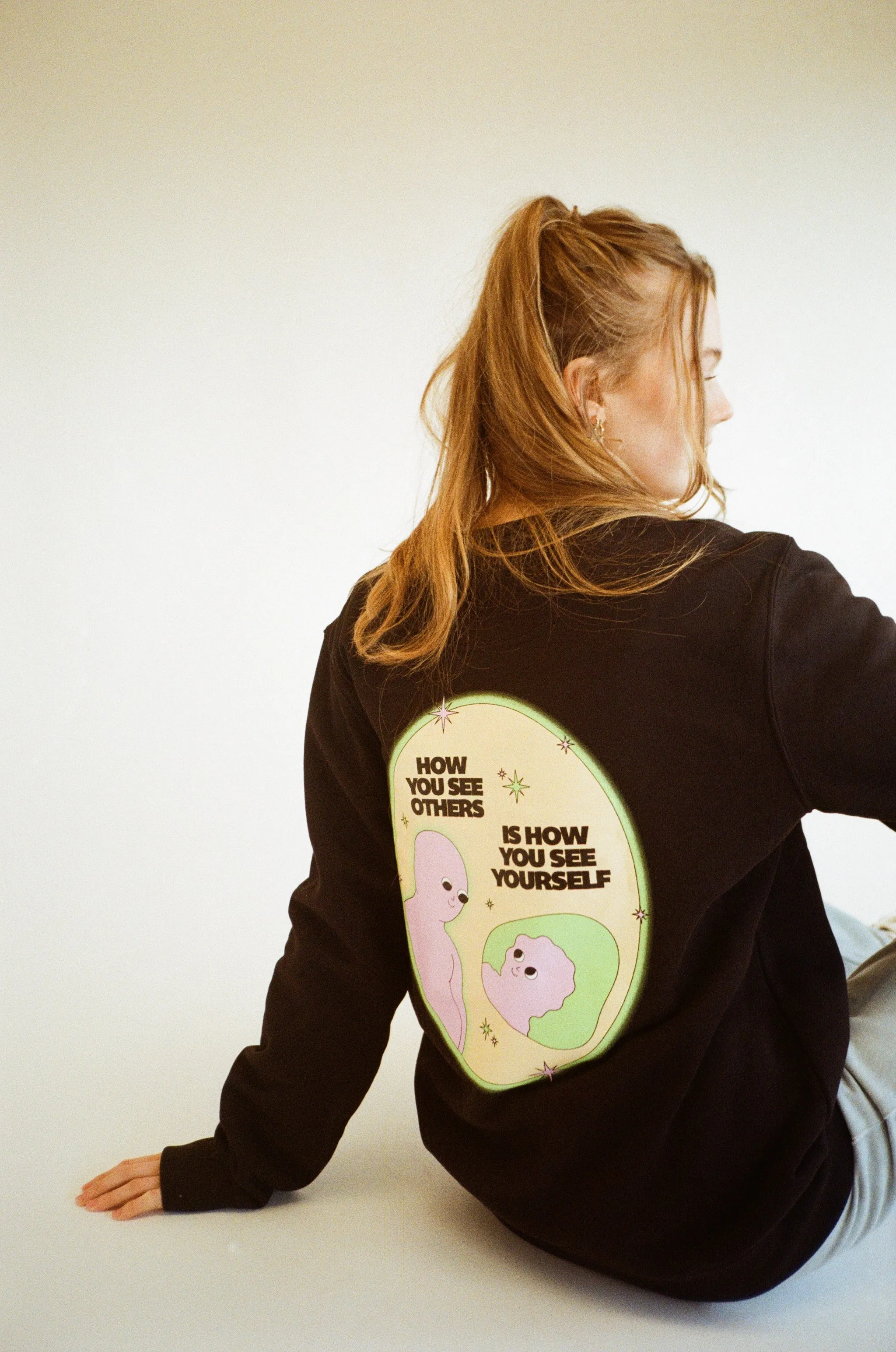 Pleasure Paradox 'How You See Yourself' Sweater - Black Winter Look