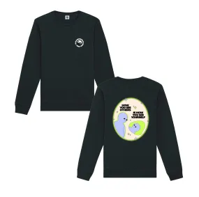 Breathable Warmth Pleasure Paradox 'How You See Yourself' Sweater - Black