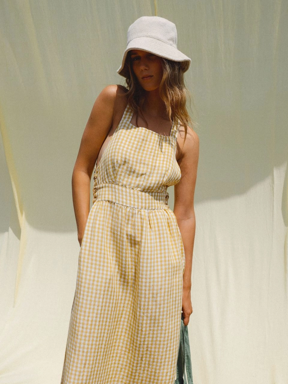 Breathable Wearable Agata Strappy Midi Dress