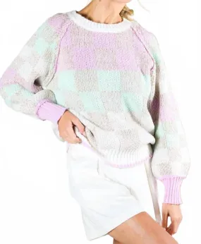 Cozy Style Wear Write This Down Sweater In Multi