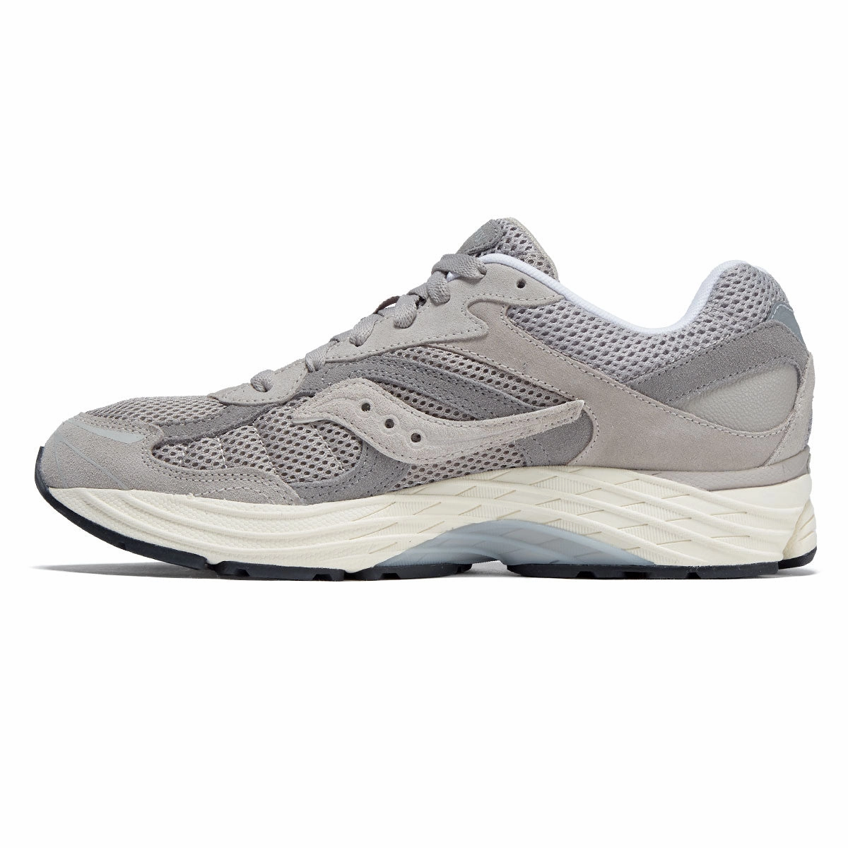 Saucony Progrid Omni 9 Premium Shoes - Grey Modern Pressure Zone Mapping