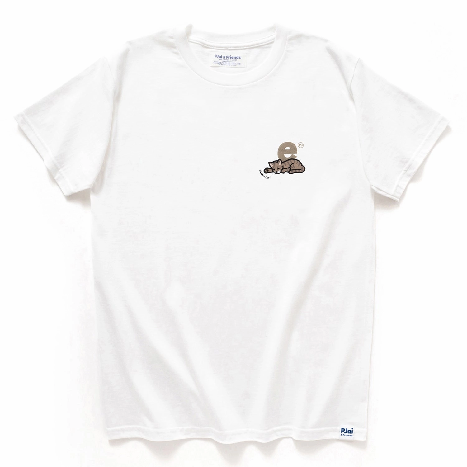 Comfy Vibes (EMT117) Make Your Own Tabby Kitten Zzz Graphic Tee