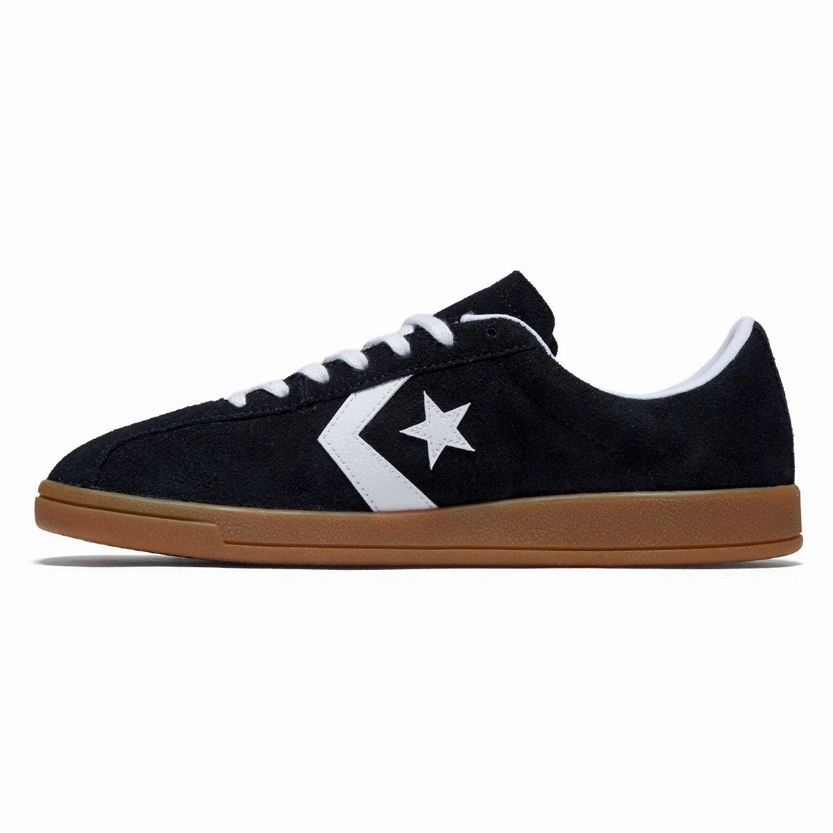 Converse All Star Classic Trainer Suede Ox Shoes - Black/White/Gum Ultra Cloud Foam Dynamic Foot Rocking Systems