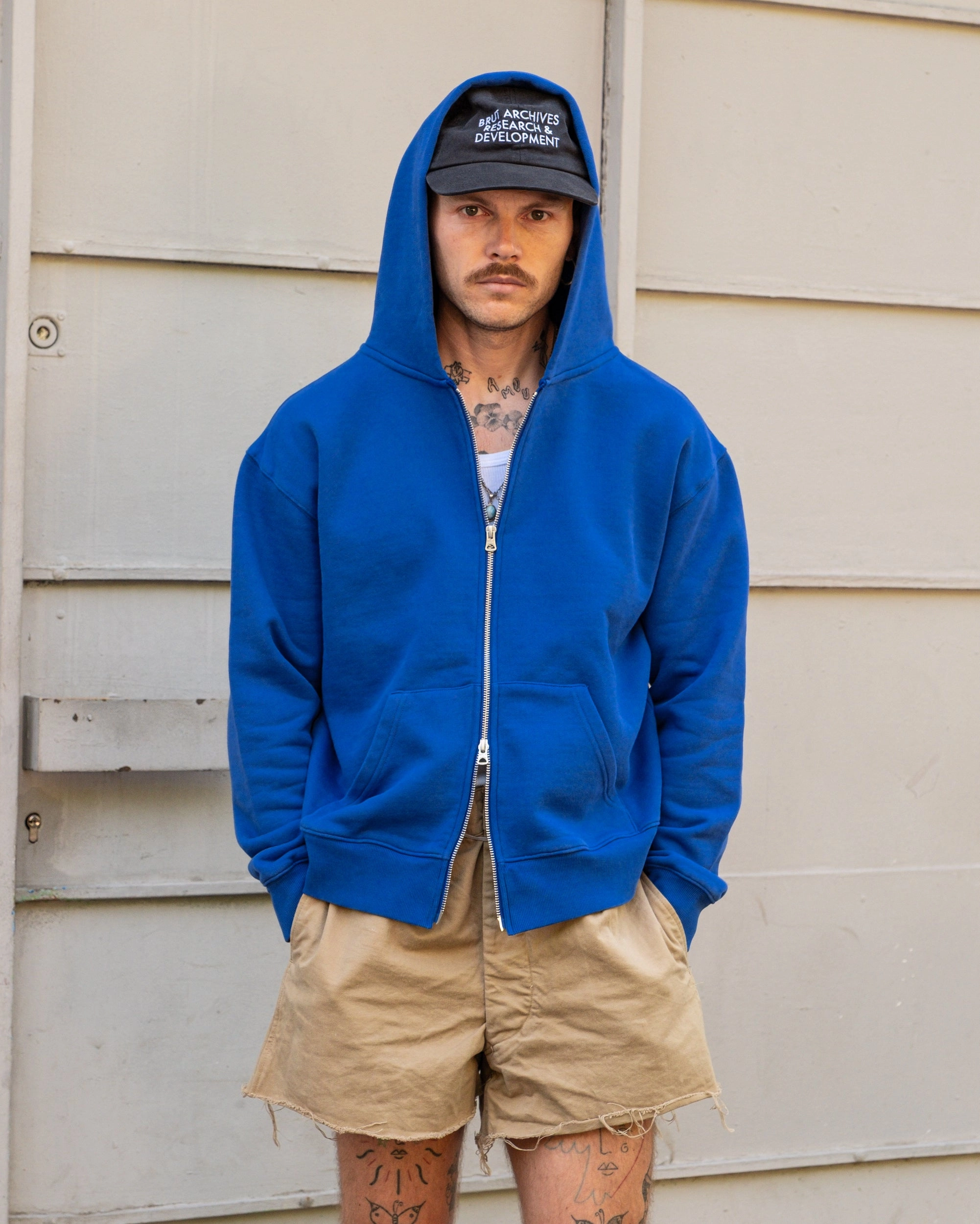 color fast Classic Layer THE ZIP SWEAT
