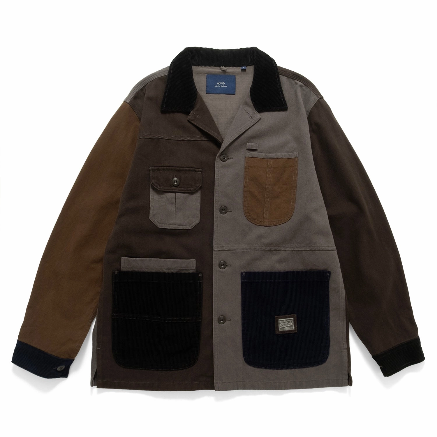 Modular Attachment Loops TemperatureRegulating Tech Cool Day Ready (JK398) Crazy Patchwork Jacket