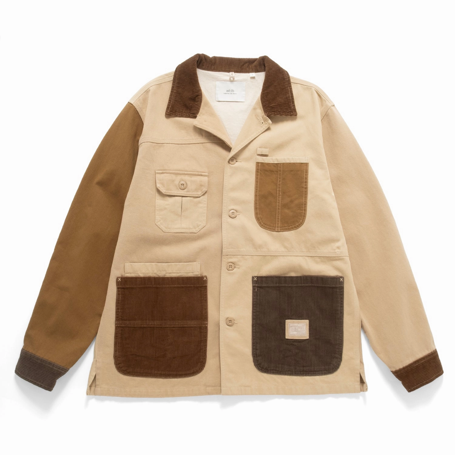 Waist Belt Cool Day Ready (JK398) Crazy Patchwork Jacket