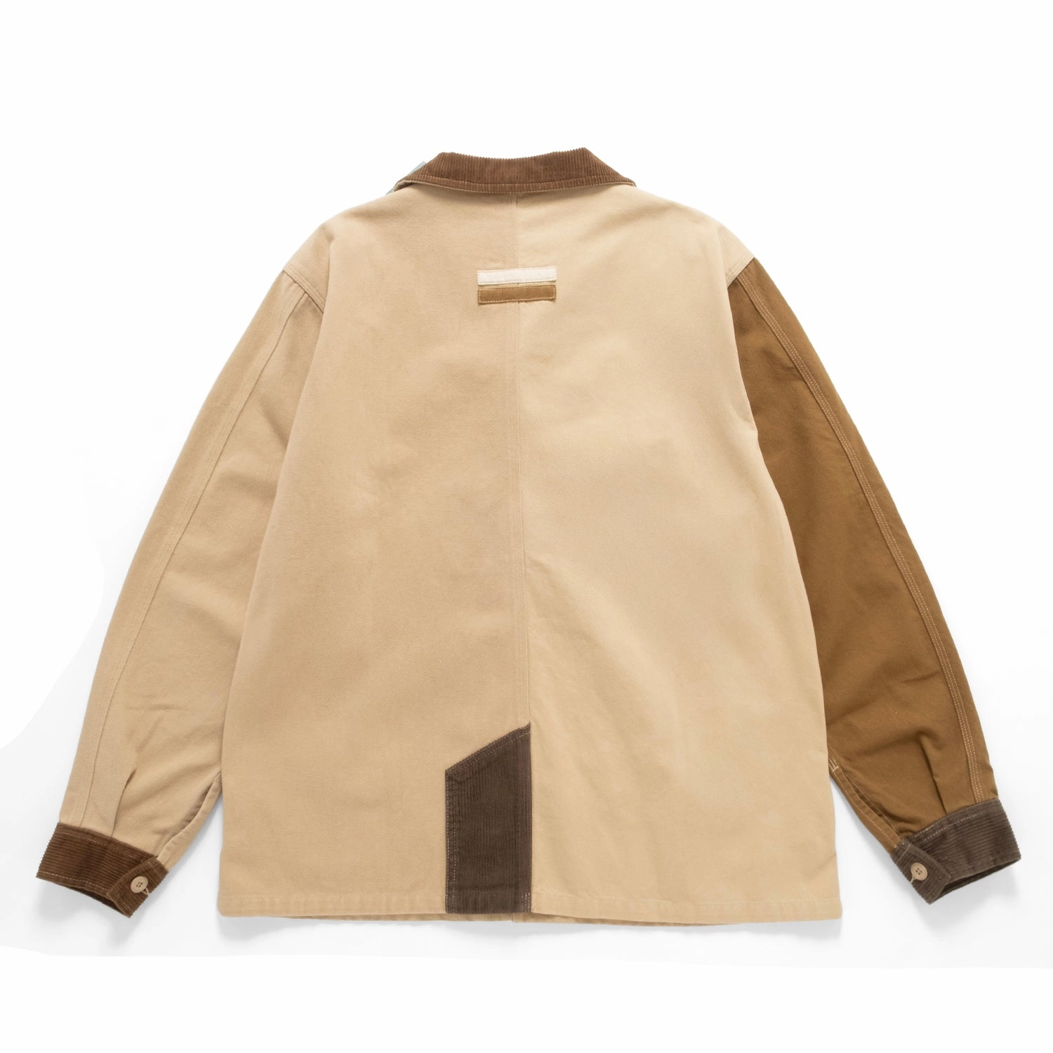 Cool Day Ready (JK398) Crazy Patchwork Jacket Canvas Make Heat Retention Lining