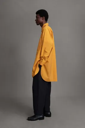 THE PAINTER SHIRT / FINE COTTON RIPSTOP TANGERINE Plus Size Fit