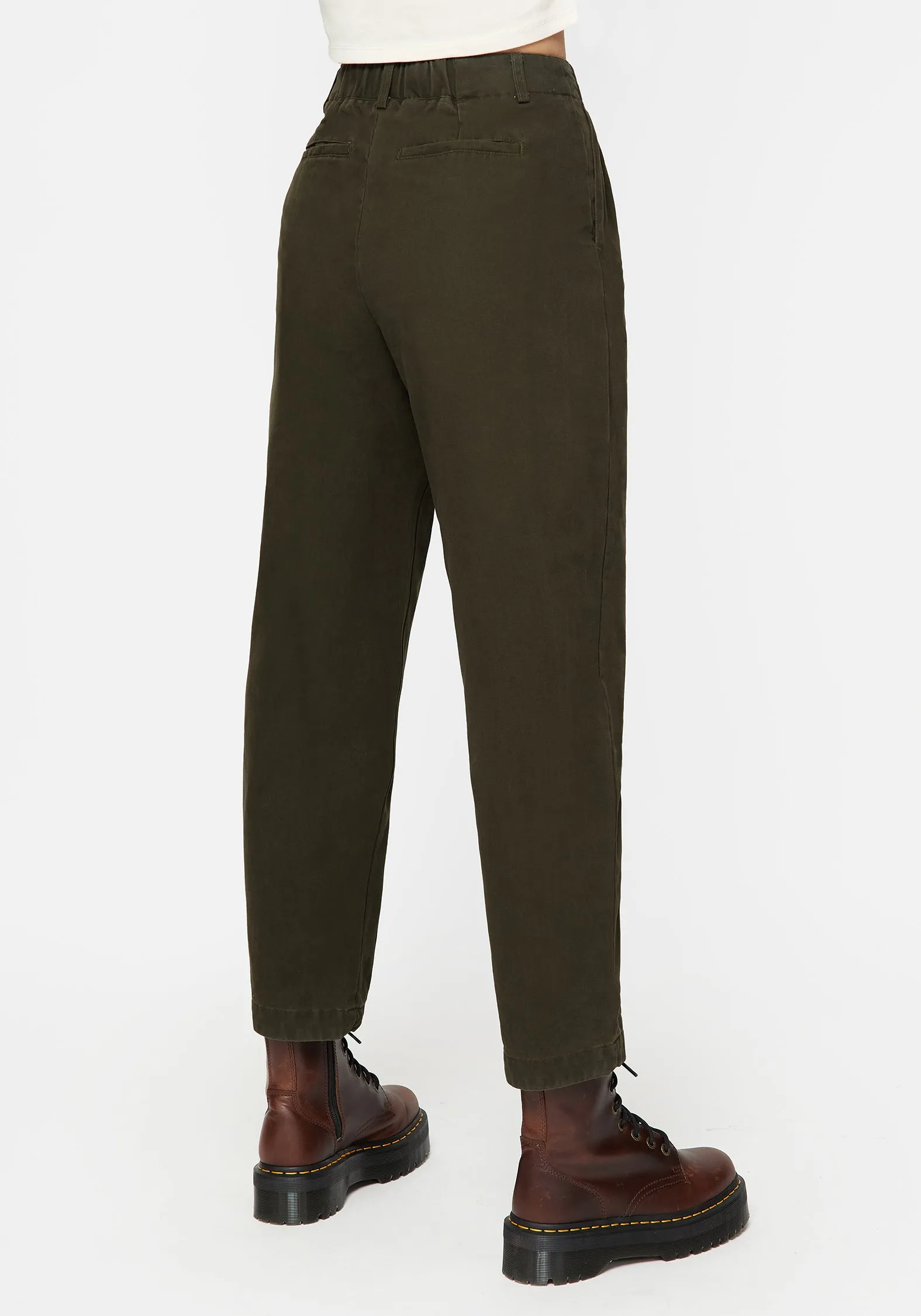 Weekend Adventure Breath Fit Copia Embroidered Tapered Tailored Trousers
