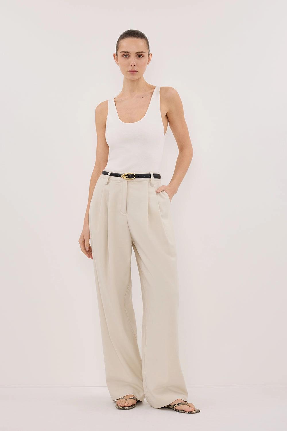 EDEN PLASTER TAILORED PANT Classic Design
