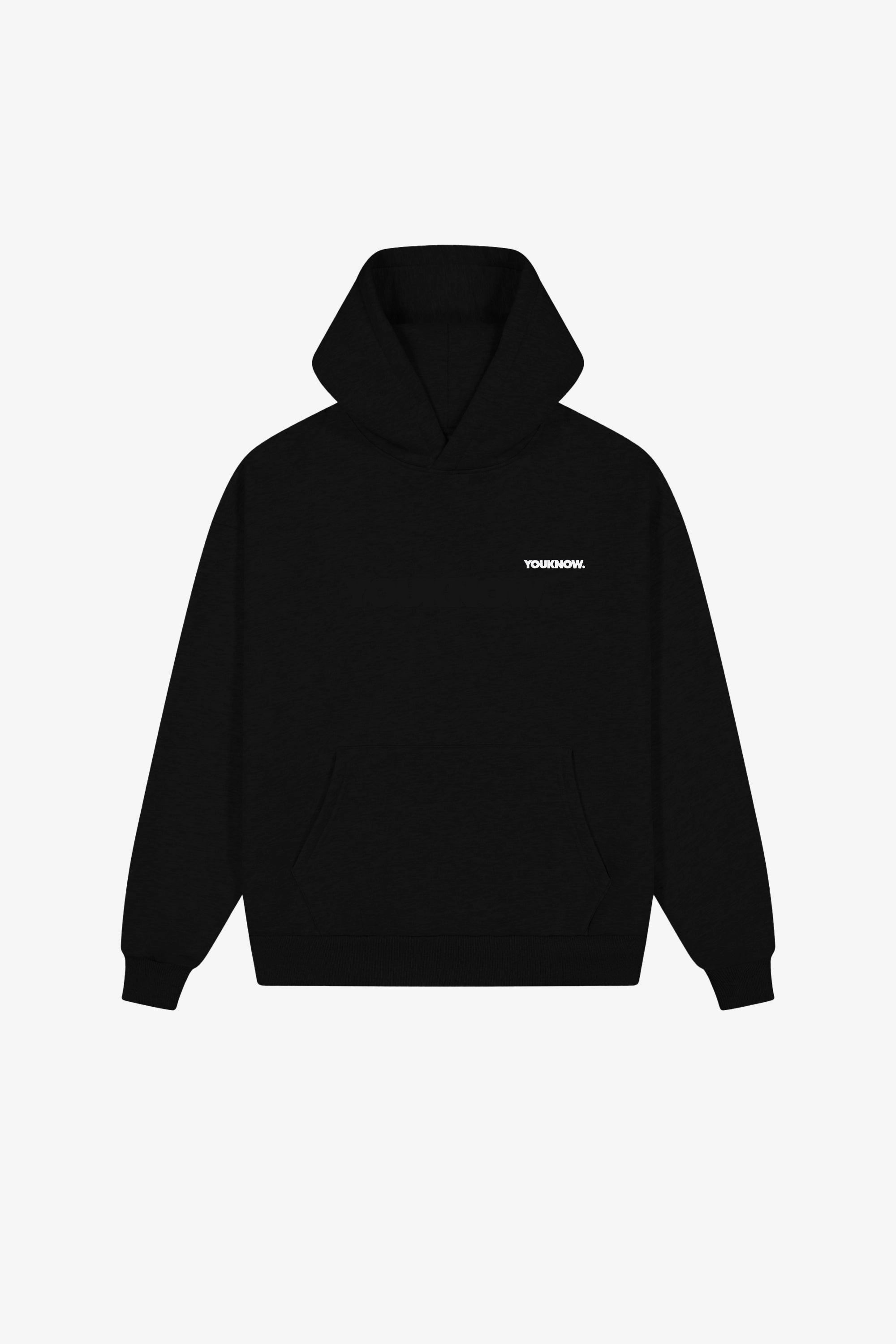 Elk like Camping wear Core Standard Hoodie | Black