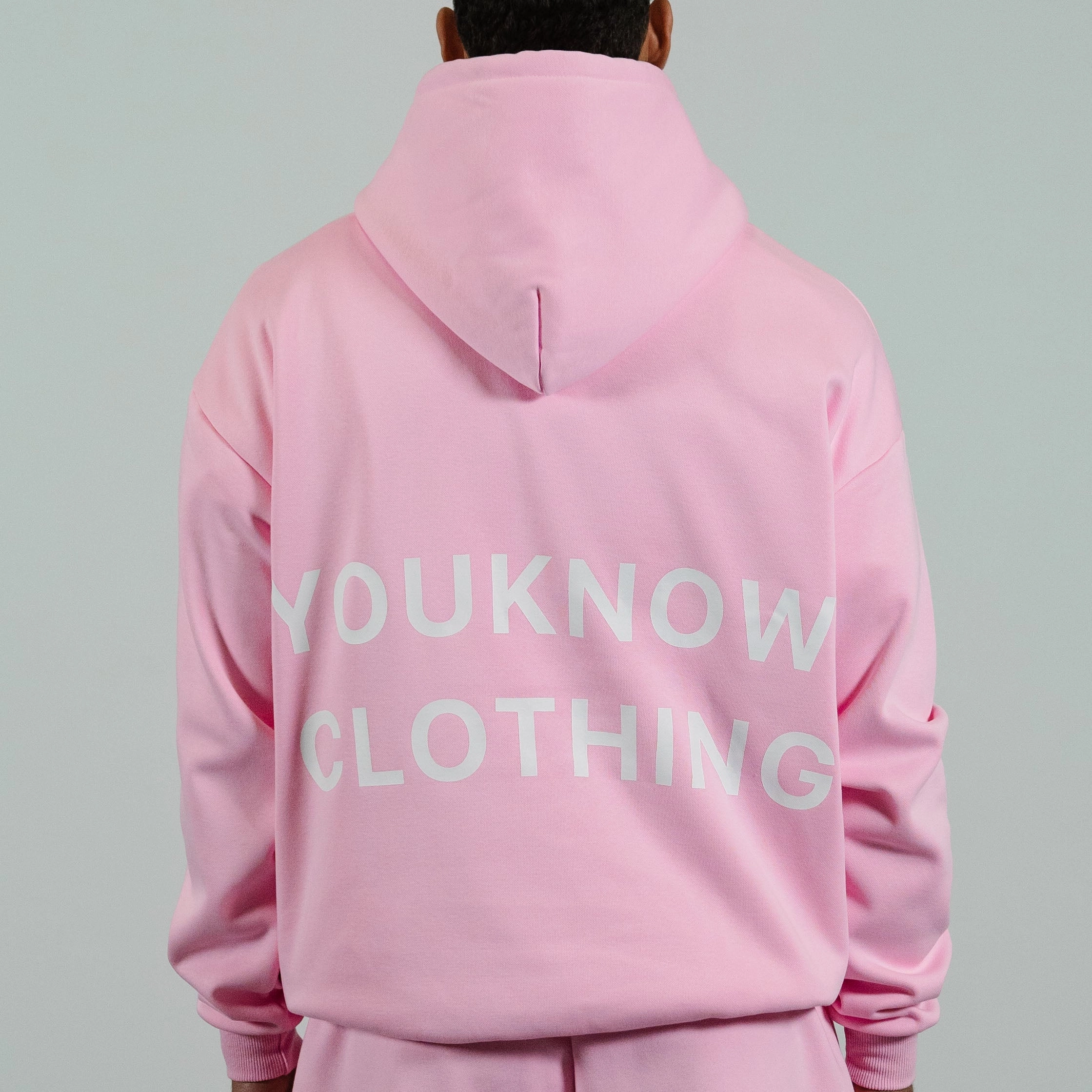 Cosyszn Hoodie | Baby Pink Acrylic blend