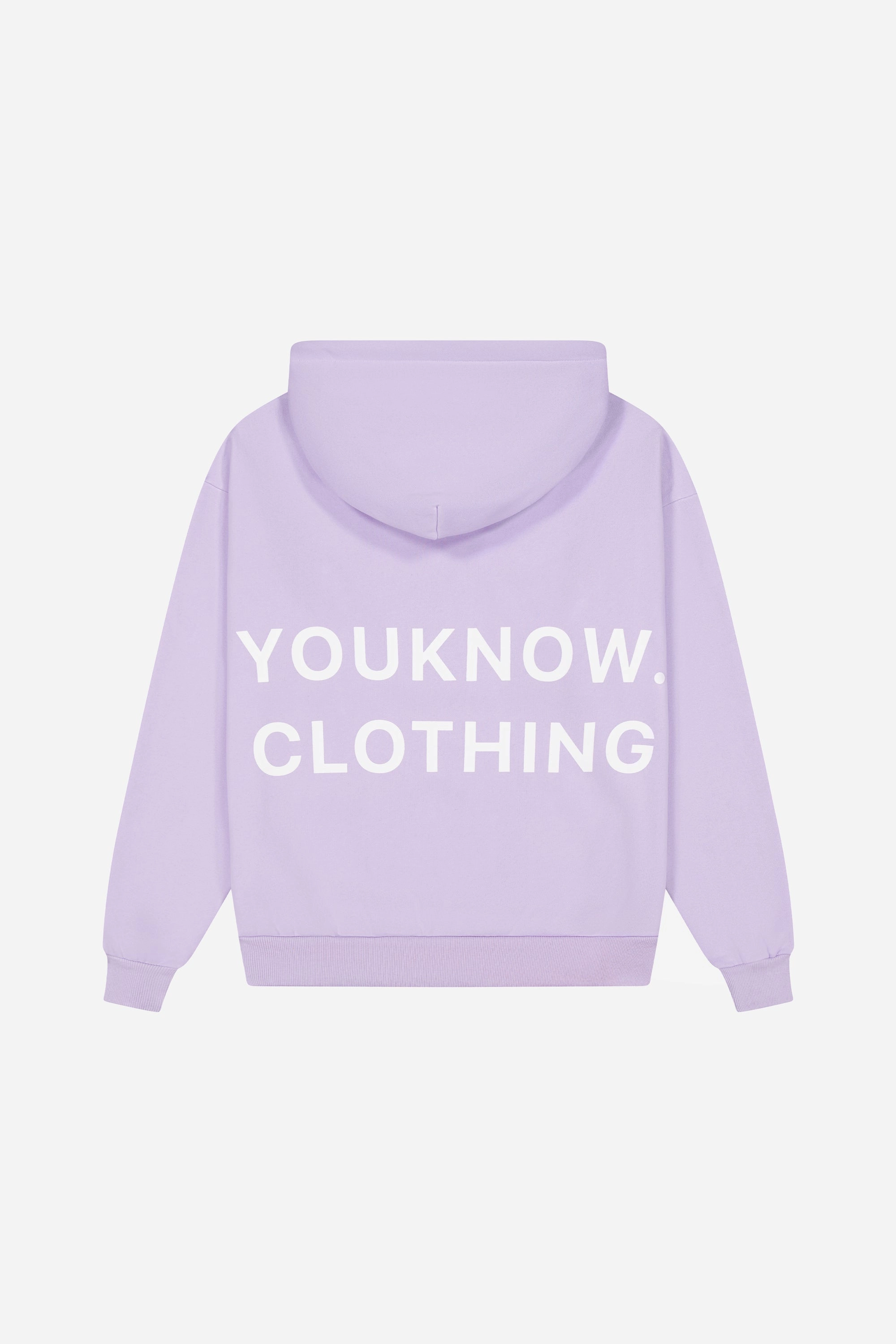 Stretch Knit Construction Eco-Friendly Fabric Cosyszn Hoodie | Lavender