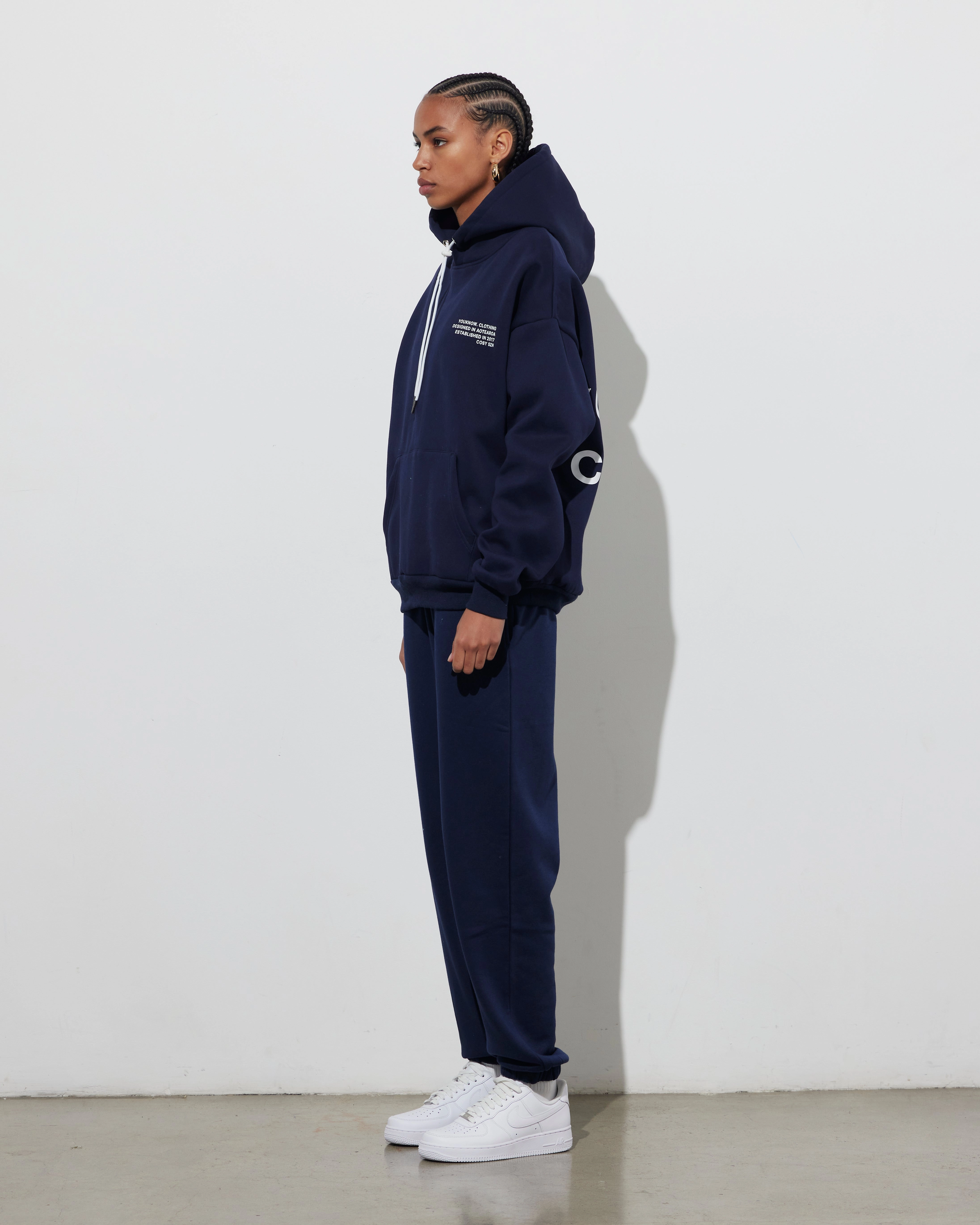 Otter like Bobcat like Cosyszn Hoodie | Navy