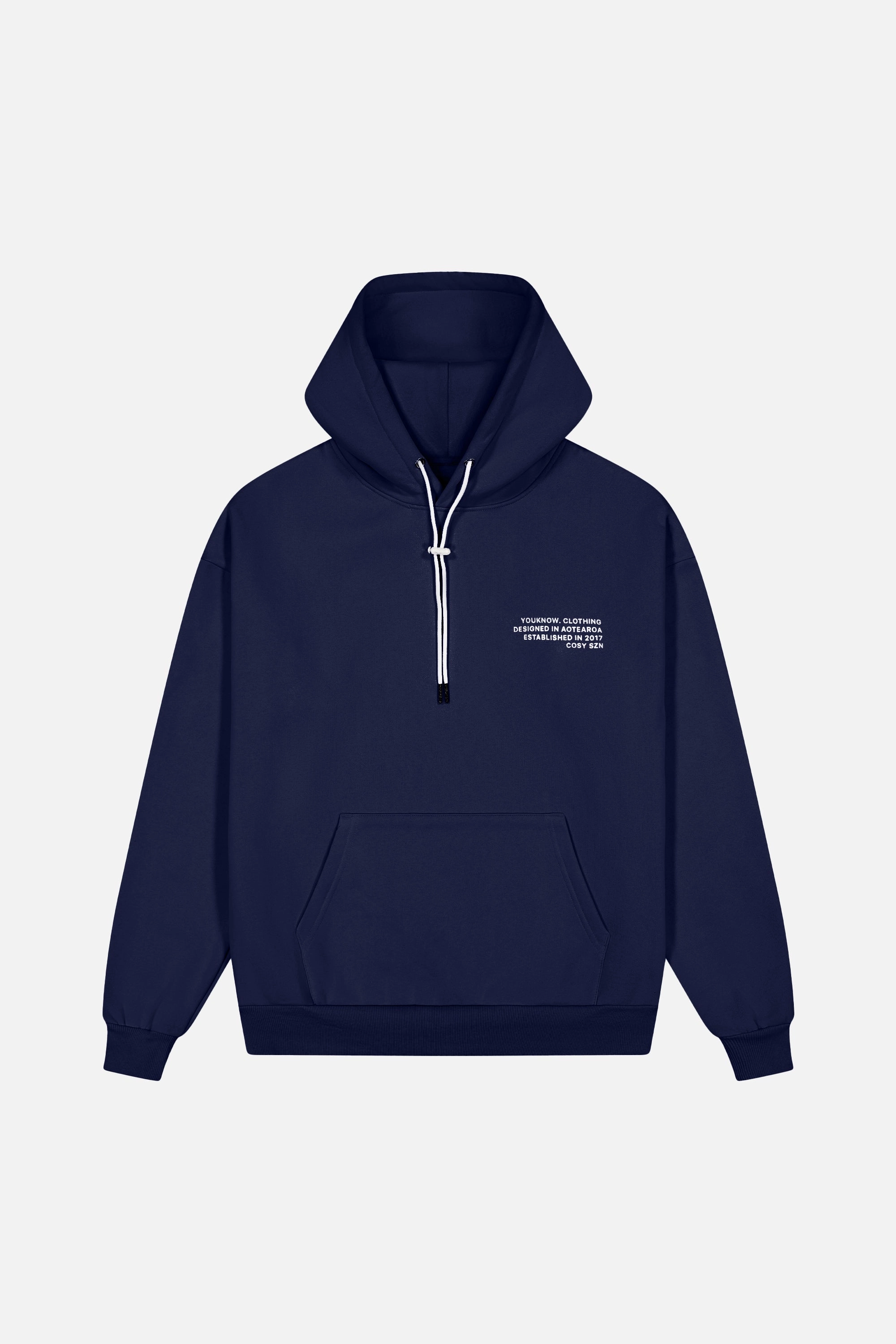 Cosyszn Hoodie | Navy lake swimming Odor Resistant Treatment