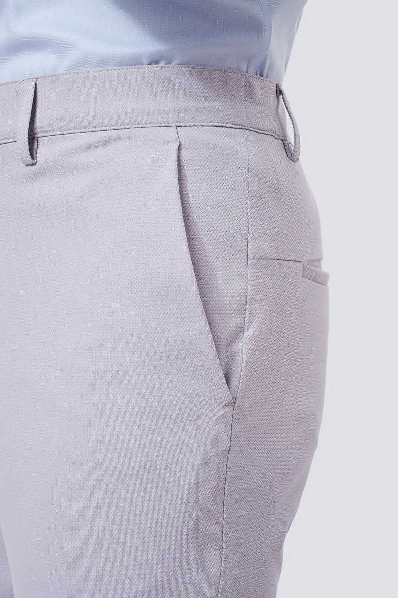 On The Move Chill Wear CottonSTRETCH Lightweight Knit Smart Pants | Light Grey GYE126