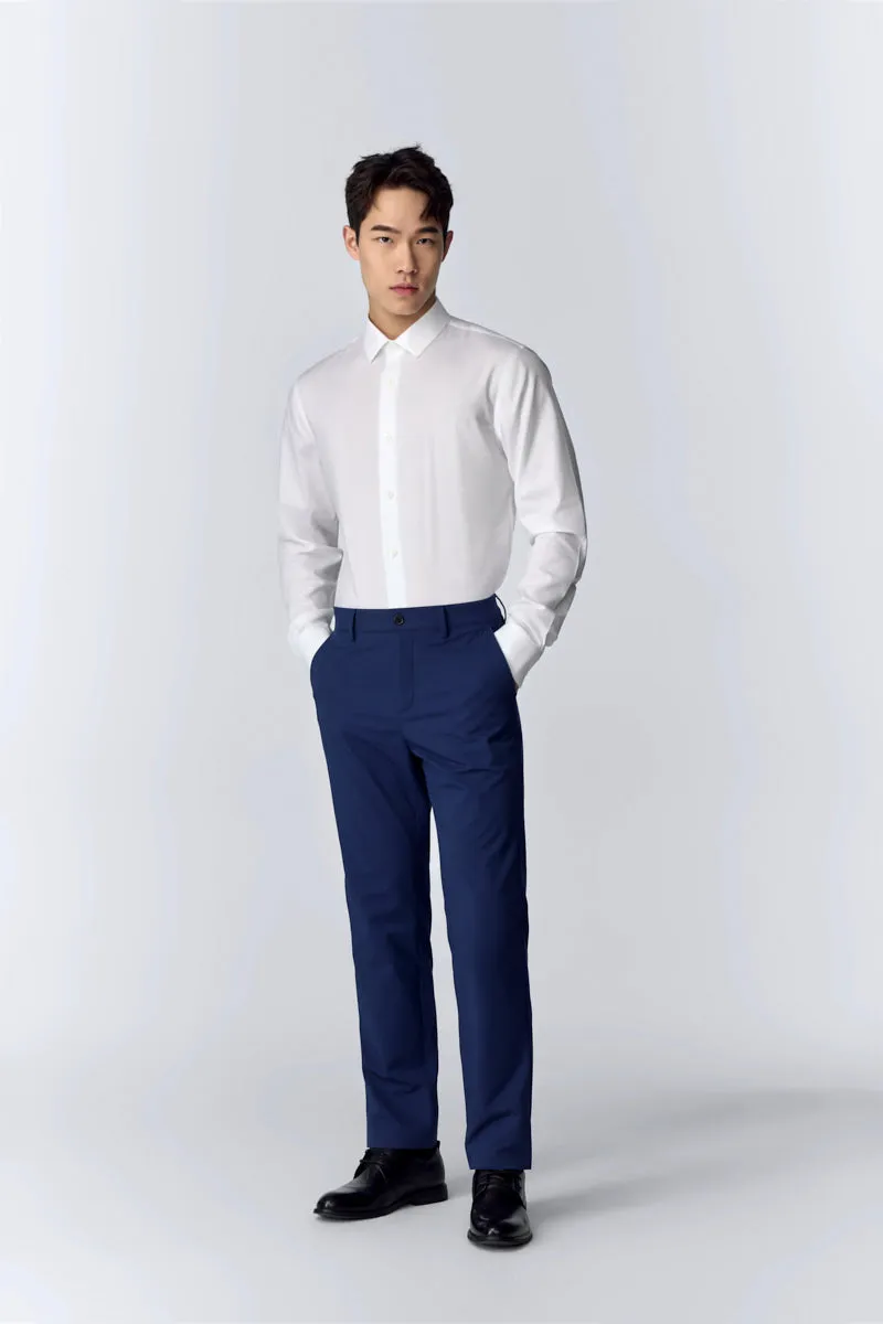 CottonSTRETCH Twill Dress Shirt | White WH001Z Easy Styling Sports Ready