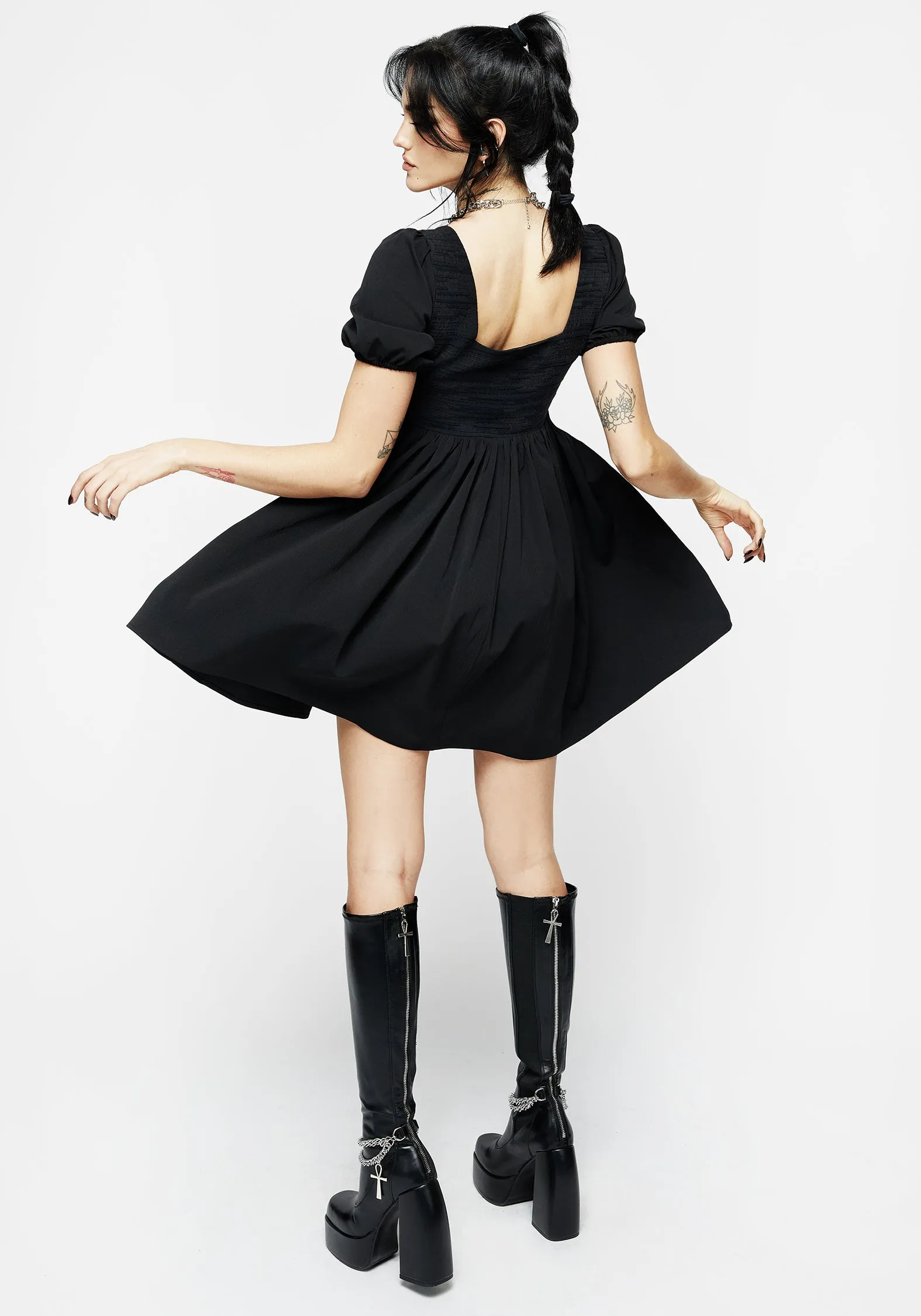 Immortal Corset Mini Dress Flattering Cut Wear All Fit Style