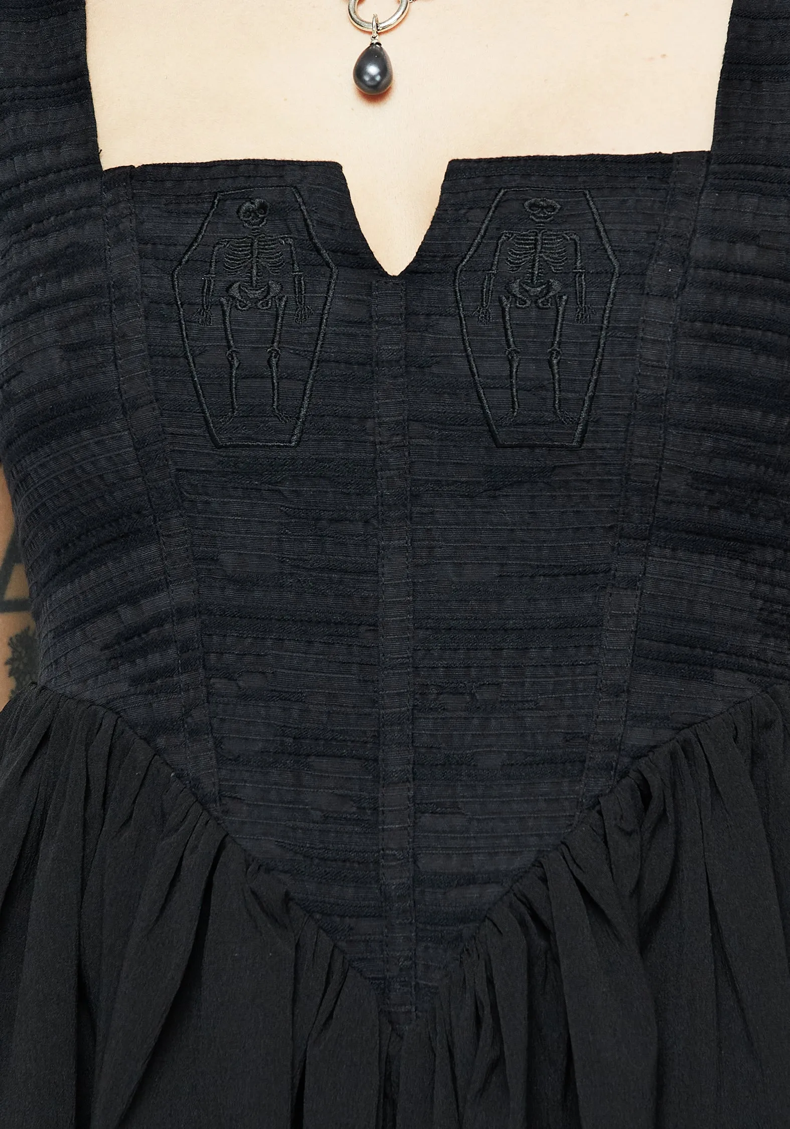 Cozy Texture Immortal Corset Mini Dress