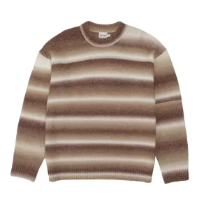 Fashionable Layer bound Toffee Ombre Knit Sweater