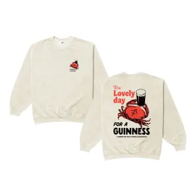 Essential Layer Guinness x UN:IK 'Crab' Vintage Washed Sweater - Sand