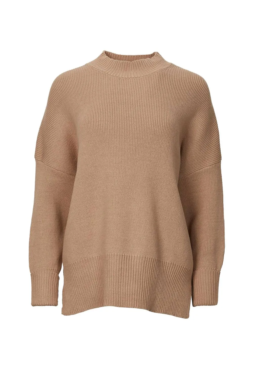 Oversized Cotton-Blend Sweater In Dusty Blush Casual Outfit Casual Comfort