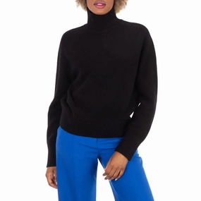 Flex Knit Ribbing Burberry Chessie EKD Wool Cashmere Turtleneck Sweater