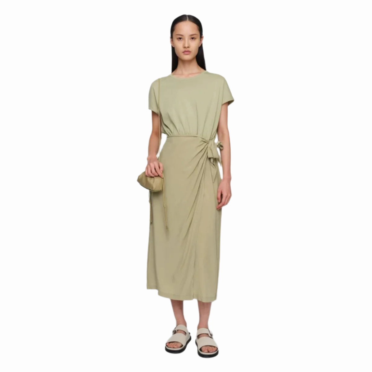 Sepia Organic Cotton Jersey Dress Timeless-Classic Comfy Design