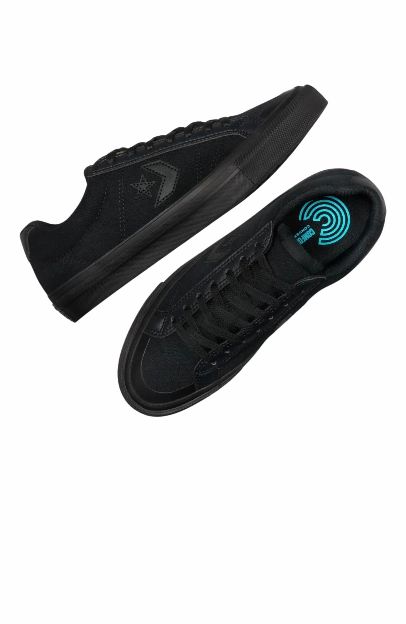 Agile Wear Smooth Surface Converse Sport Casual Low Top Black