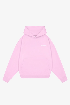 Core Box Hoodie | Baby Pink Balanced Weight Distribution Okapi like