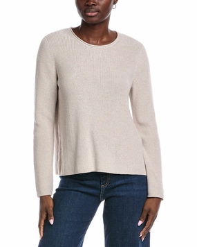 EILEEN FISHER Crewneck Sweater All-Purpose Knit Casual Chic Look